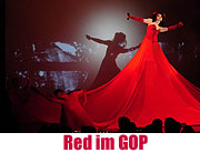 RED - die neue Show vom 5. Mai bis 26. Juni 2011 im GOP Varieté-Theater München ist eine Hommage an die Farbe der Liebe!  (©Foto. MartinSchmitz)